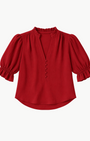 Go Silk Go Evermore Blouse at Romi Boutique