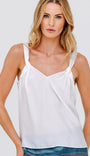 Go Silk GO SLIP KNOT TANK at Romi Boutique