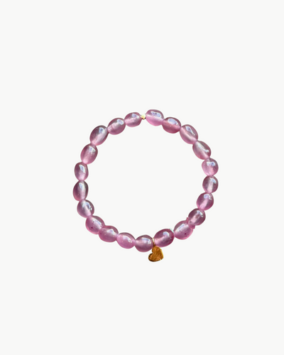 CHARM BRACELET IN POMEGRANATE