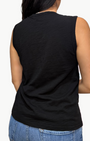 Pharaoh Muscle Shell in Supima Slub at Romi Boutique