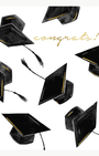 Abigail Jayne Design Grad Hats Congrats Greeting Card at Romi Boutique