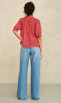 Mabe Ari Gathered Top at Romi Boutique