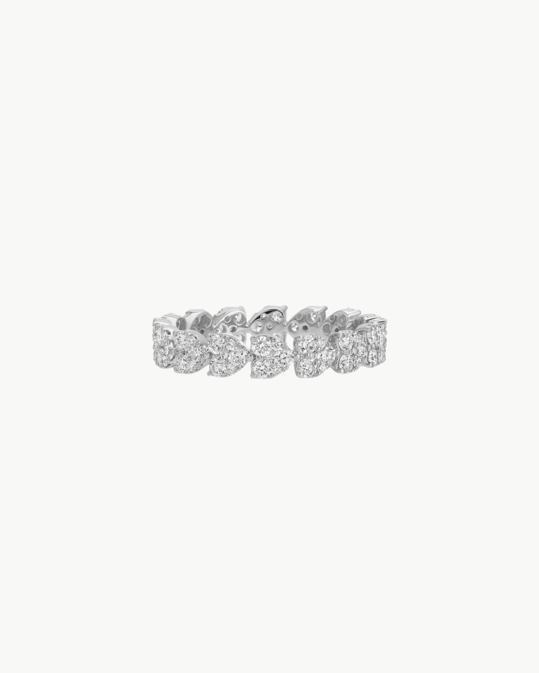 ENDLESS LOVE ETERNITY BAND IN 14K WHITE GOLD - Romi Boutique