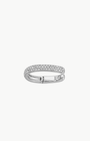 TRIPLE DIAMOND EARCUFF IN 14K WHITE GOLD by EF Collection - Romi Boutique