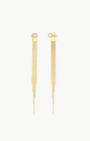 DIAMOND BIANCA DROP EARRINGS IN 14K YELLOW GOLD - Romi Boutique