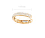 TRIPLE DIAMOND EARCUFF IN 14K YELLOW GOLD by EF Collection - Romi Boutique