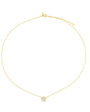 DIAMOND ROSE NECKLACE IN 14K YELLOW GOLD - Romi Boutique