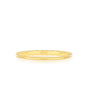 FULL CUT DIAMOND ARC RING IN 14K YELLOW GOLD - Romi Boutique