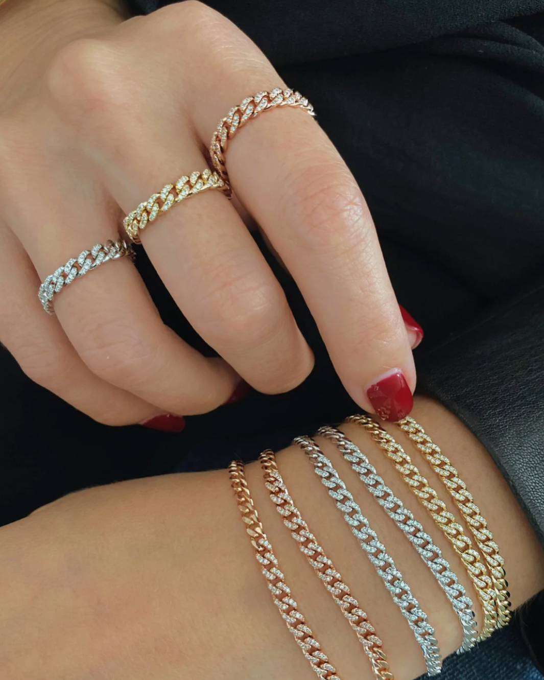 MINI CURB CHAIN BRACELET - Romi Boutique
