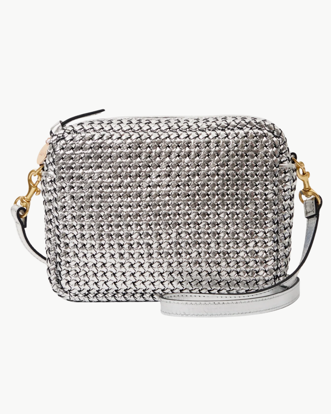MIDI SAC IN SILVER WOVEN ETOILE