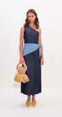 Simon Miller Belem Chambray Midi Dress at Romi Boutique