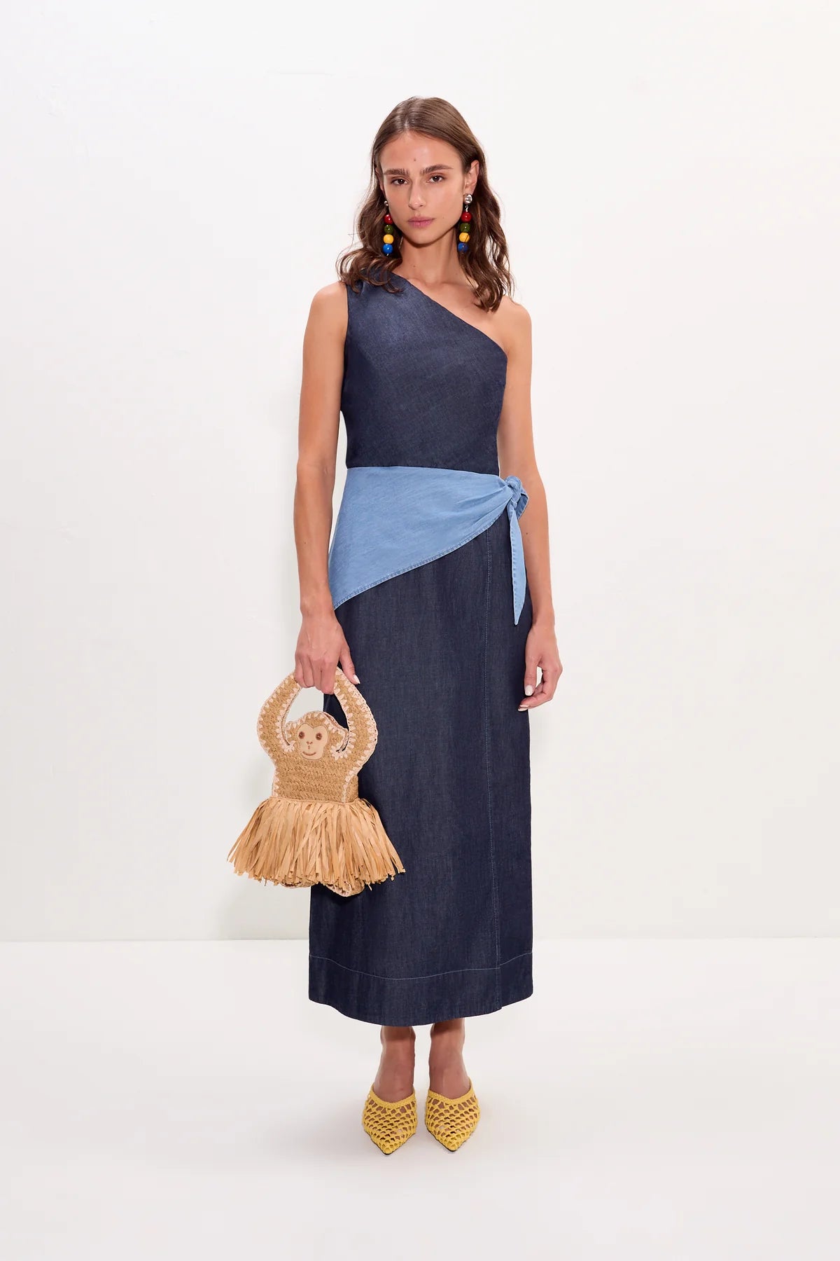 Simon Miller Belem Chambray Midi Dress at Romi Boutique