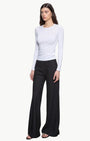 Enza Costa Supima Cotton New Classic L/S Tee at Romi Boutique
