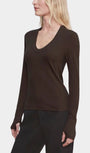 CASHMERE EASY CUFFED U by Enza Costa - Romi Boutique