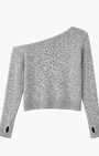 BOUCLE KNIT SLOUCH SWEATER by Enza Costa - Romi Boutique