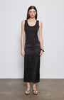 SUPIMA BABY RIB TANK IN BLACK - Romi Boutique