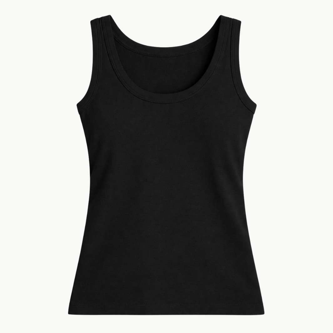 SUPIMA BABY RIB TANK by Enza Costa - Romi Boutique