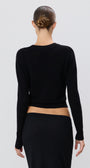 FRANCIS SWEATER IN BLACK - Romi Boutique