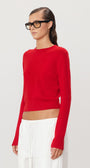 FRANCIS SWEATER IN ROUGE - Romi Boutique