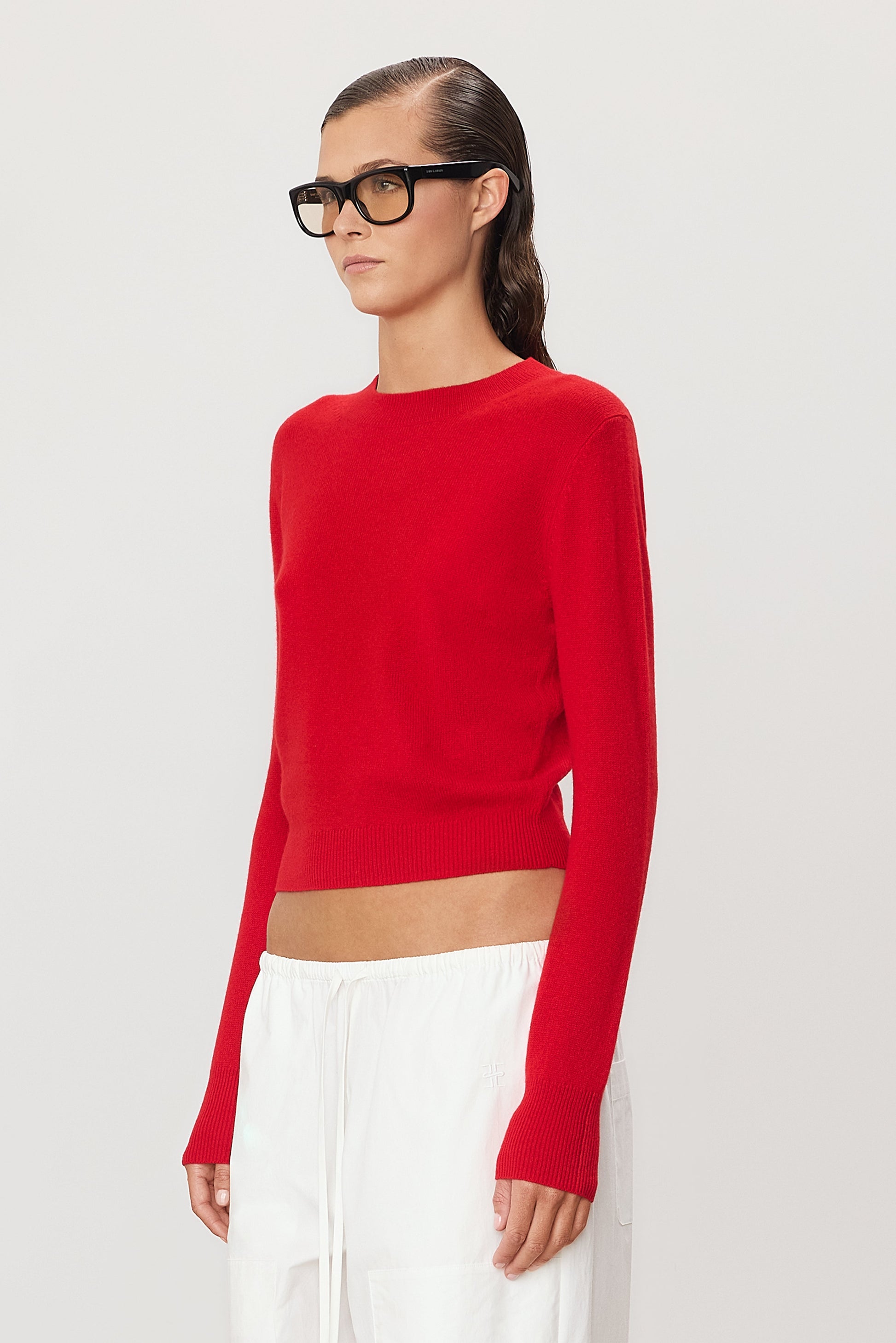 FRANCIS SWEATER IN ROUGE - Romi Boutique