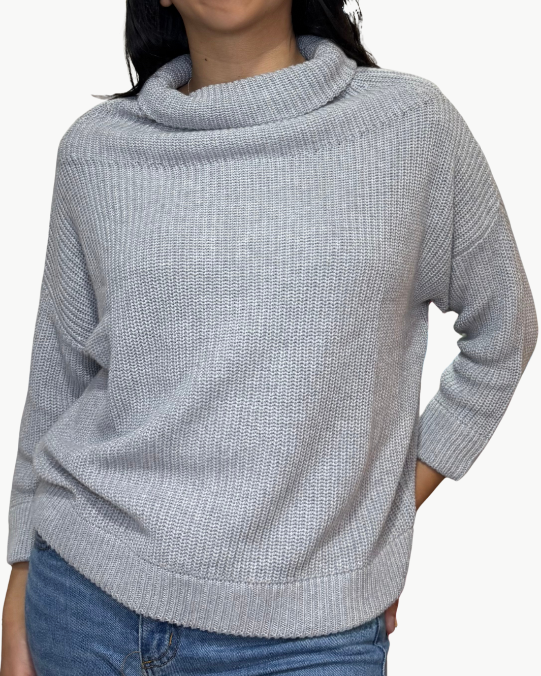 Autumn Cashmere HALF CARDIGAN STITCH at Romi Boutique
