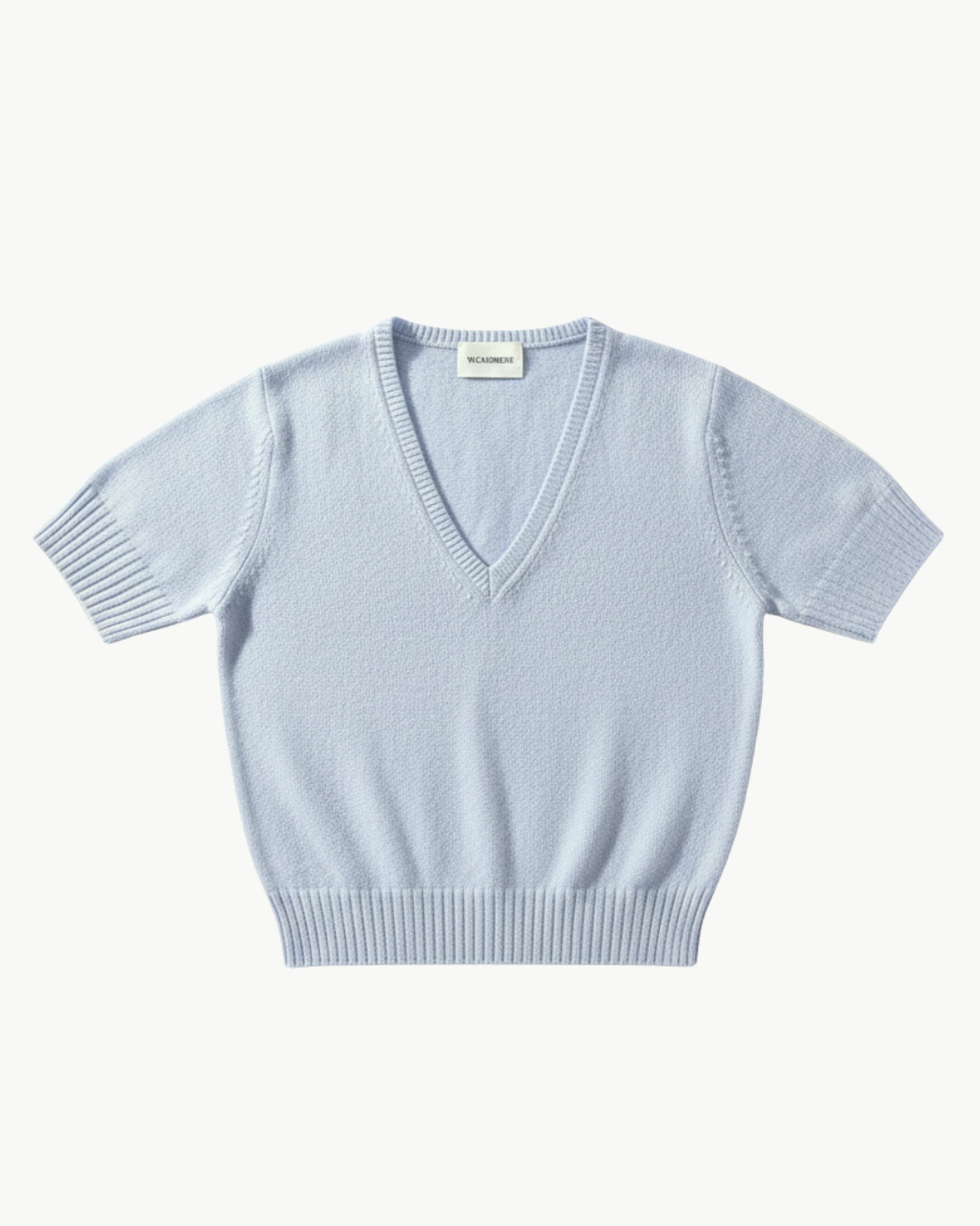 W.Cashmere EIRA V NECK at Romi Boutique
