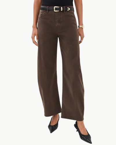 TRIBECA PANT IN CHOCOLATE BROWN