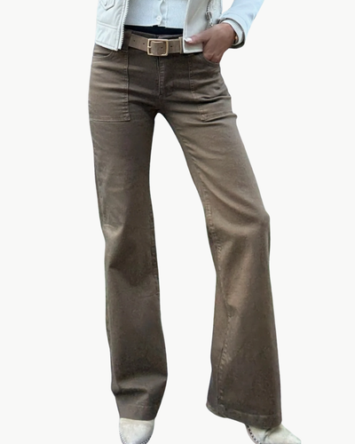 ROMI IN WASHED BROWN