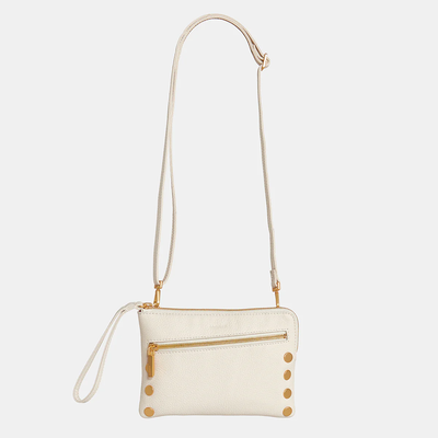 NASH SMALL IN CALLA LILY WHITE/BRUSHED GOLD