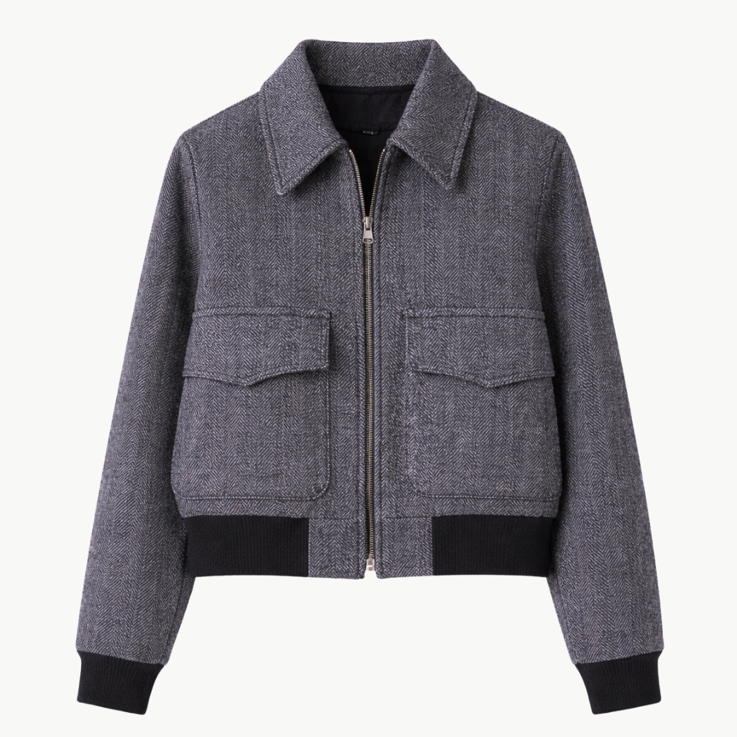 Nili Lotan REDLEY BOMBER JACKET at Romi Boutique