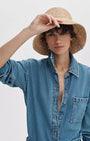 Rag & Bone CROCHET RAFFIA BUCKET HAT at Romi Boutique