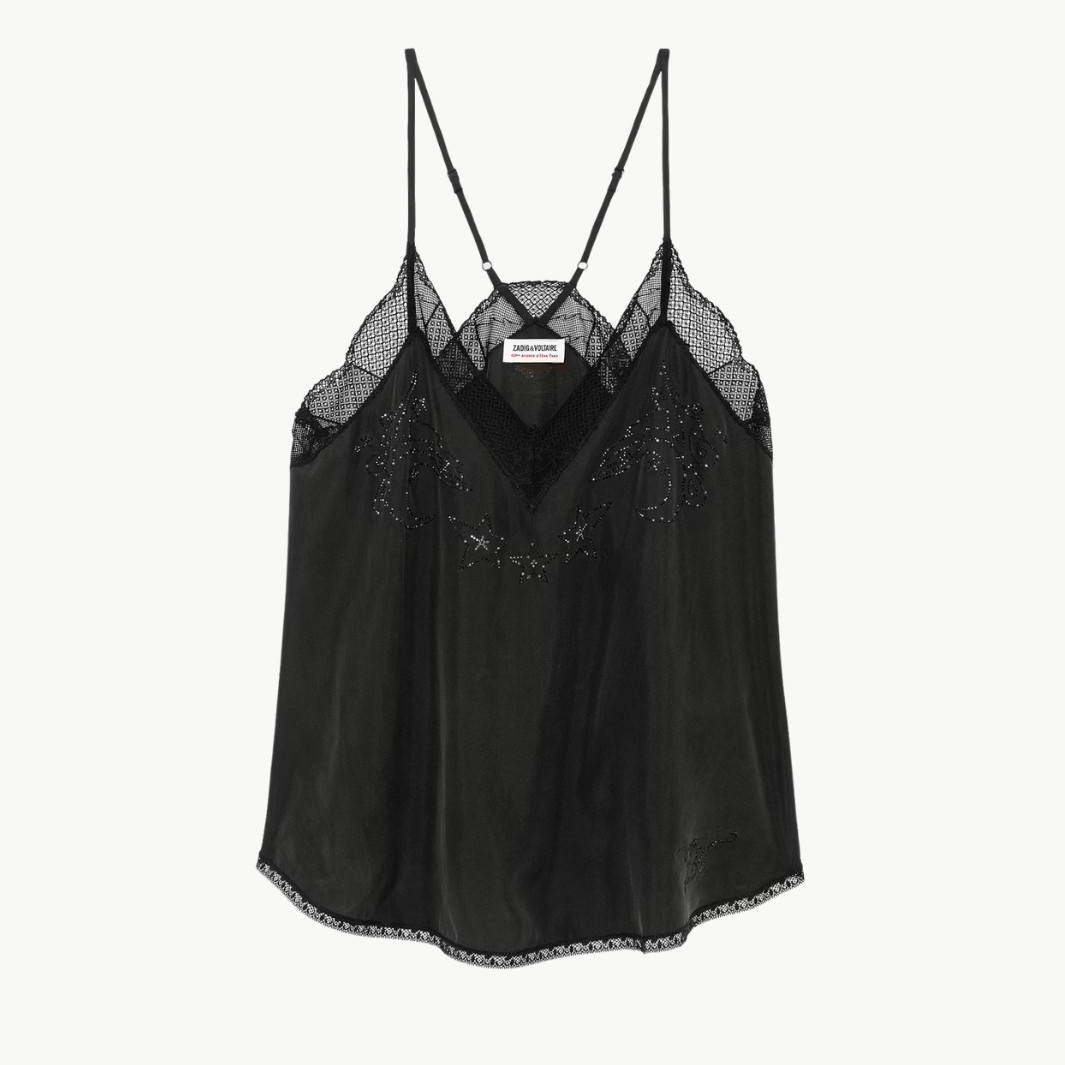Christy Silk Strass Camisole