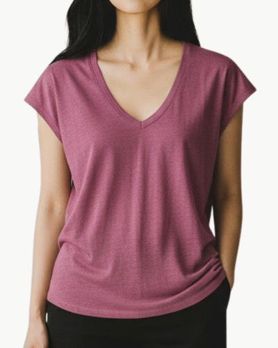 ZANKOU T-SHIRT IN DUSKY ORCHID