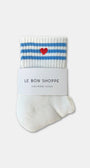 Le Bon Shoppe Embroidered Girlfriend Socks at Romi Boutique