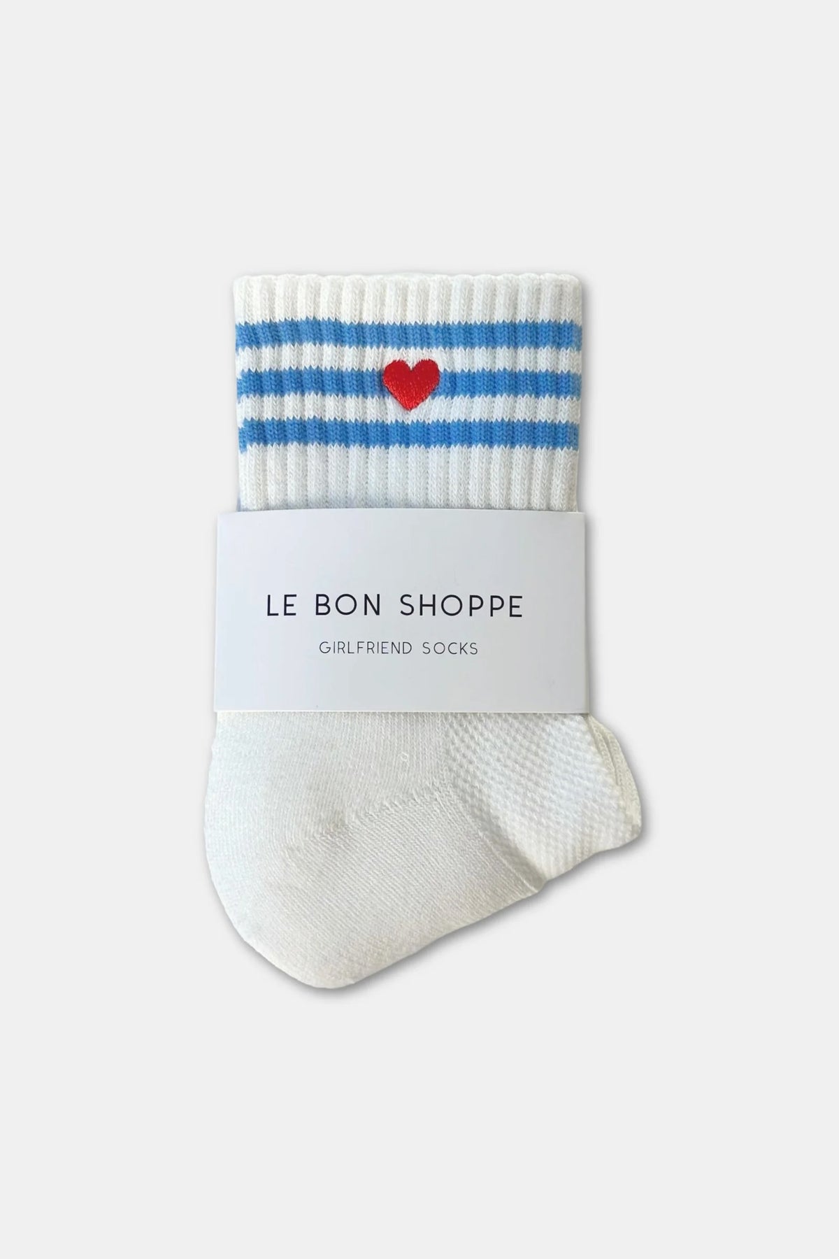 Le Bon Shoppe Embroidered Girlfriend Socks at Romi Boutique