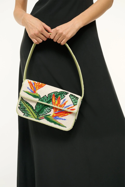 TOMMY BEADED BAG IN BIRDS OF PARADISE - Romi Boutique