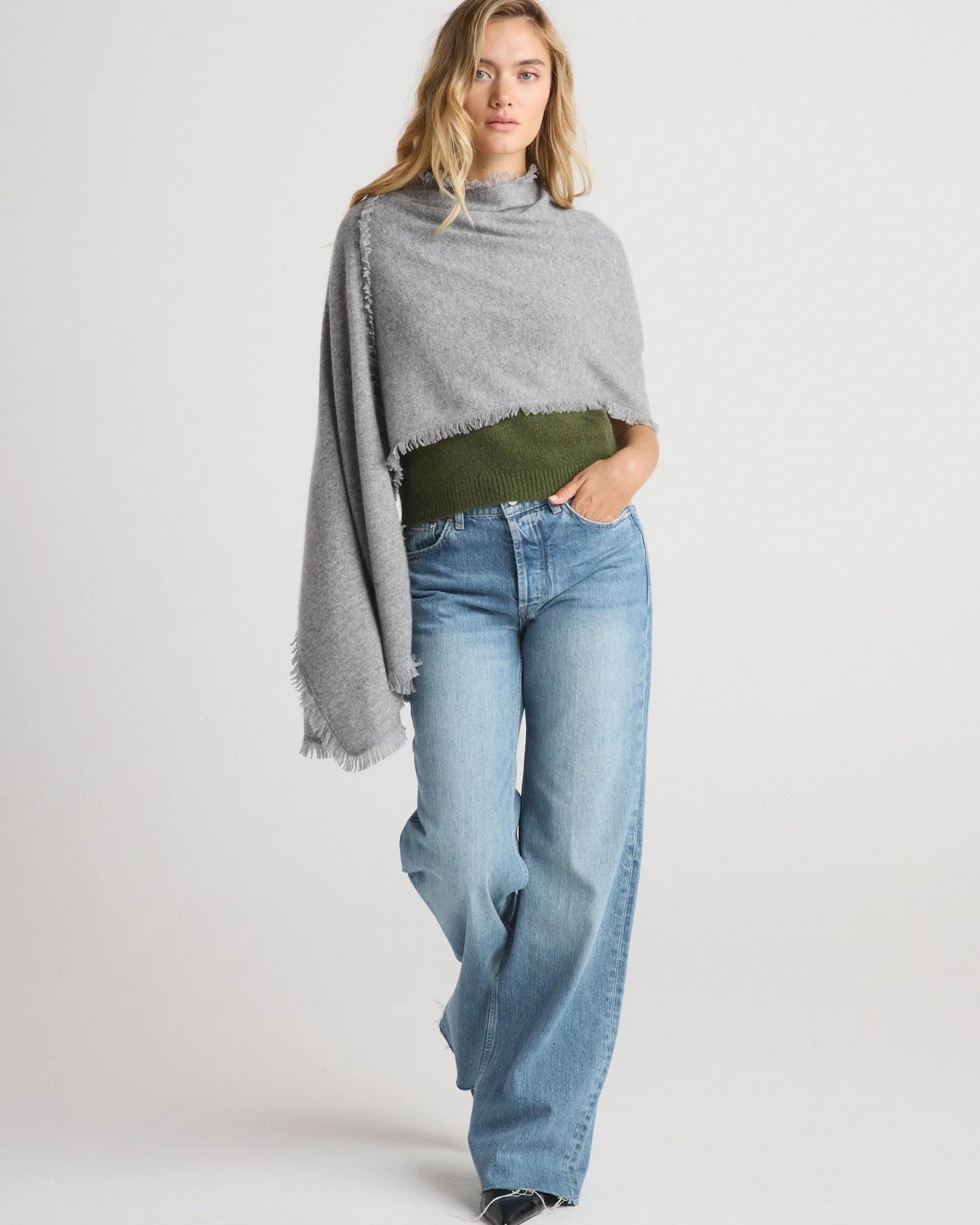 W.Cashmere Karlie Scarf at Romi Boutique