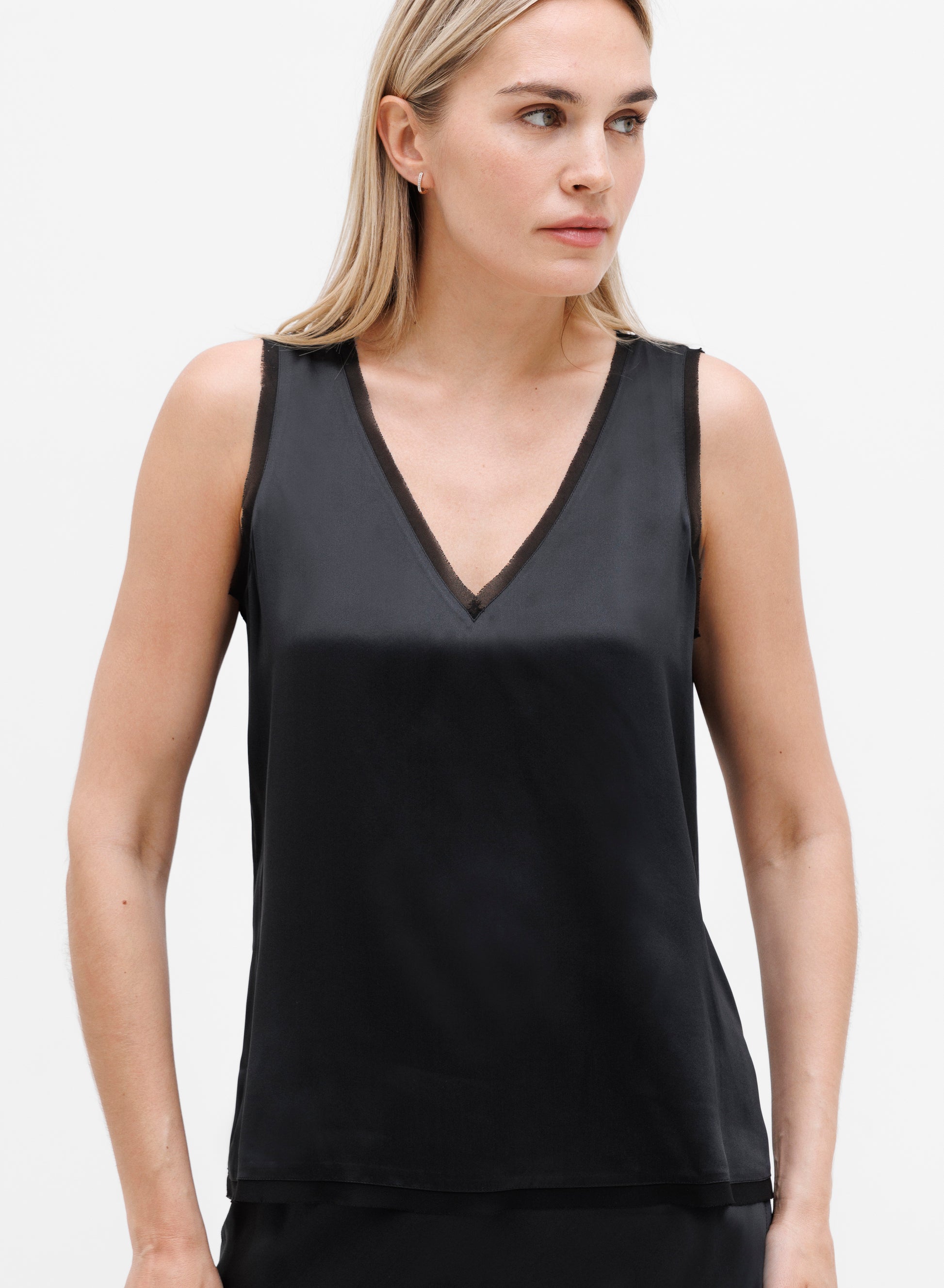 Go Silk GO V-TEE REDUX at Romi Boutique