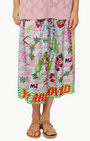 Me369 ELIZABETH PRINTED MIDI SKIRT at Romi Boutique