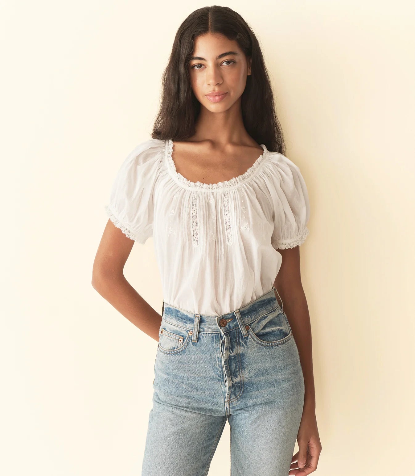 DOEN Frederica Top at Romi Boutique