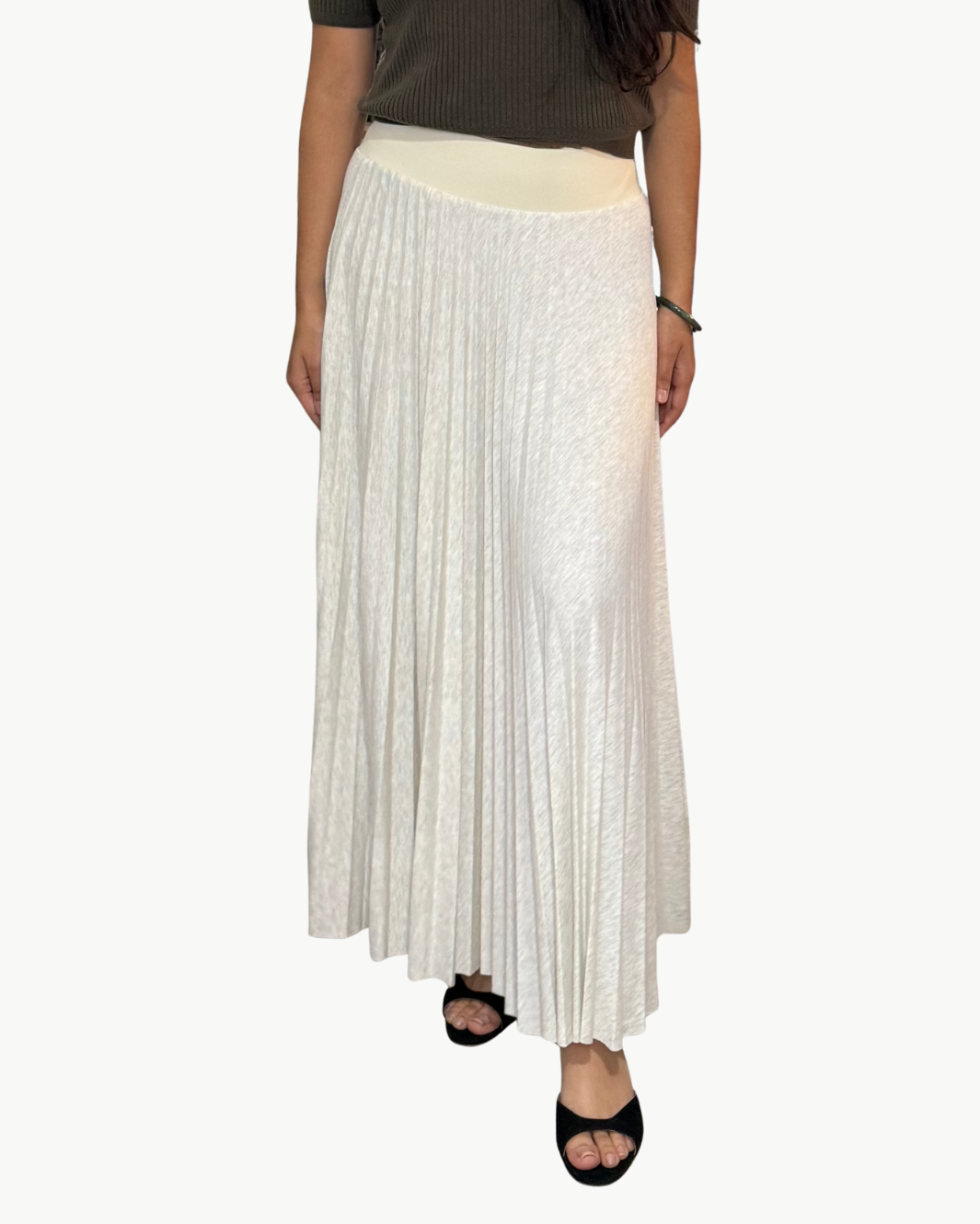 JERSEY SKIRT IN OAT by LOYD/FORD - Romi Boutique