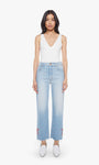 Mother THE RAMBLR ZIP SLICE HOVR FRAY at Romi Boutique