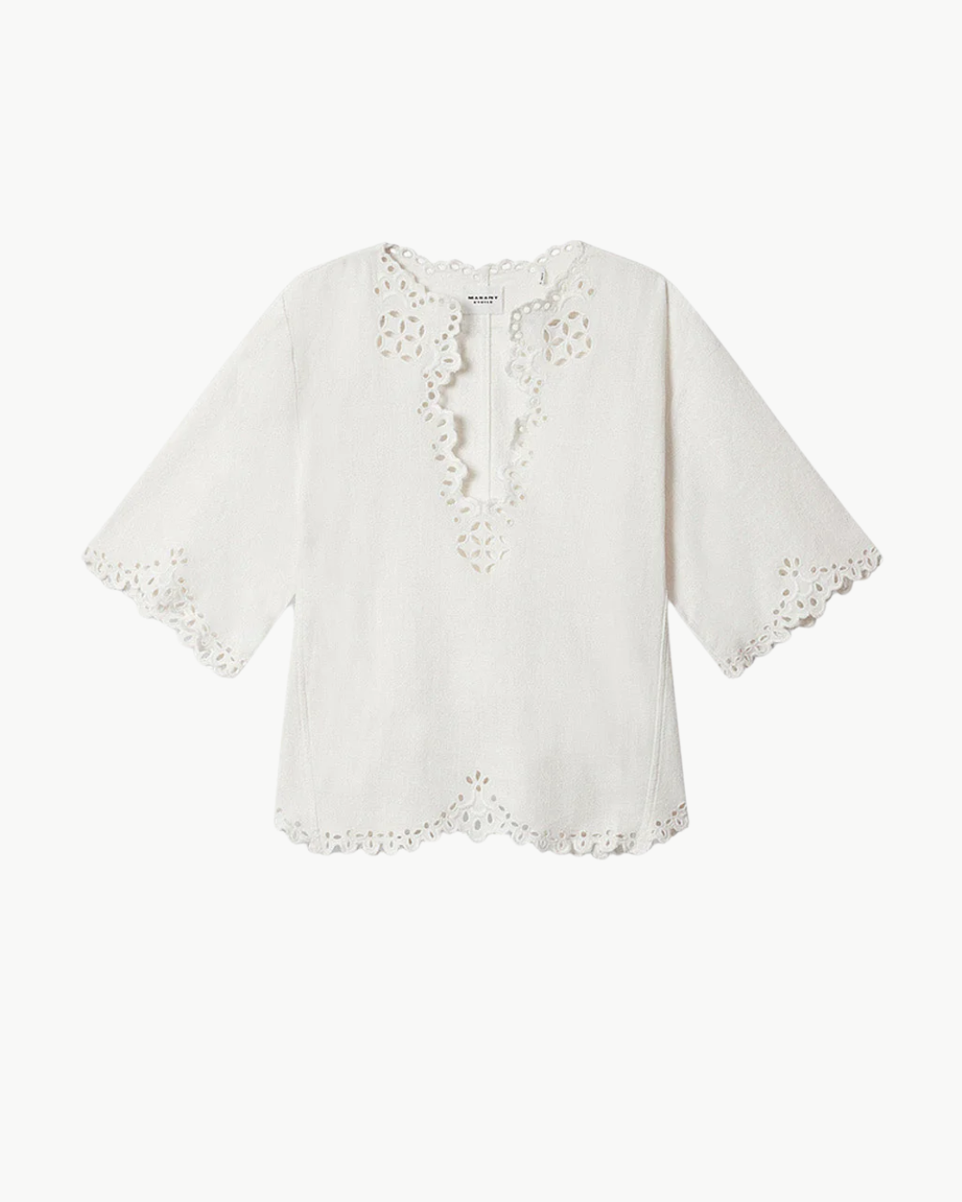 SHANA TOP IN WHITE by Isabel Marant - Romi Boutique