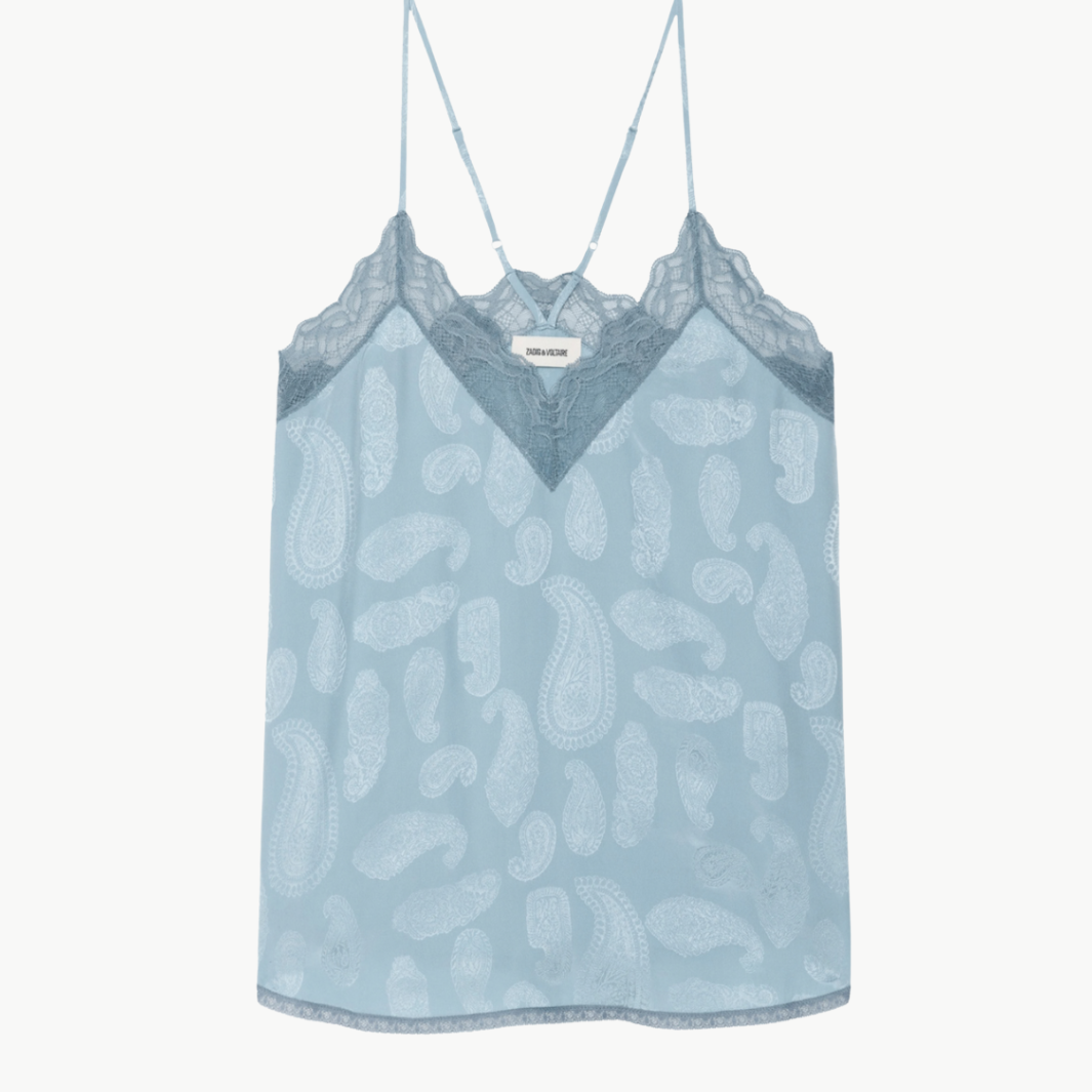 CHRISTY SILK CAMISOLE