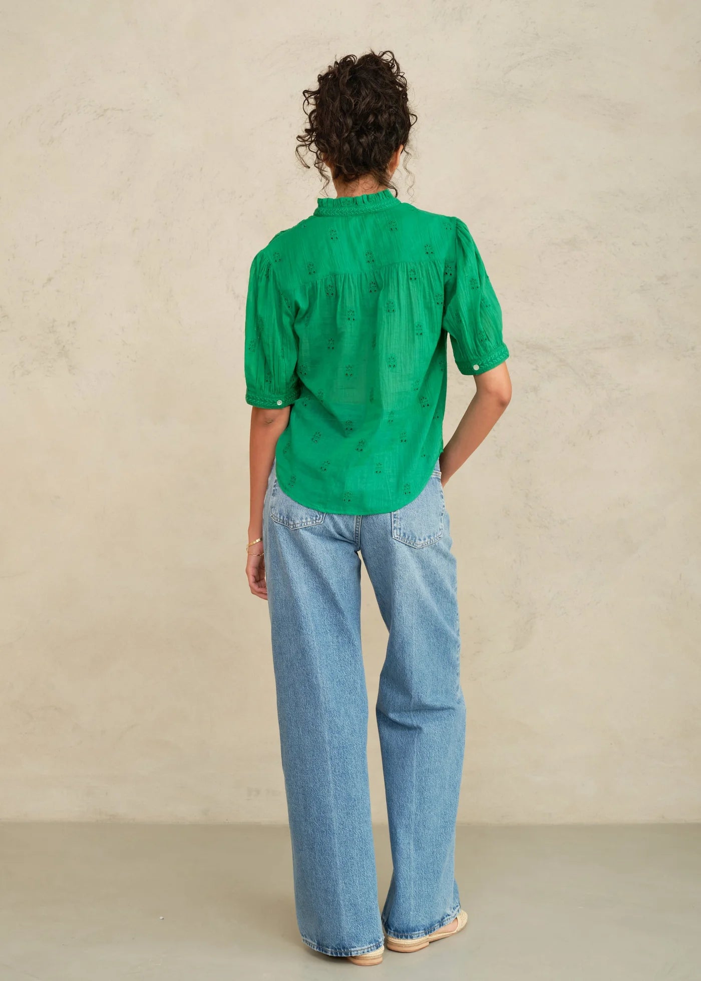 Mabe Frani Short Sleeve Top at Romi Boutique