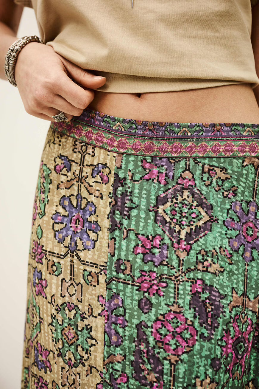 BA&SH Pario Midi Skirt at Romi Boutique