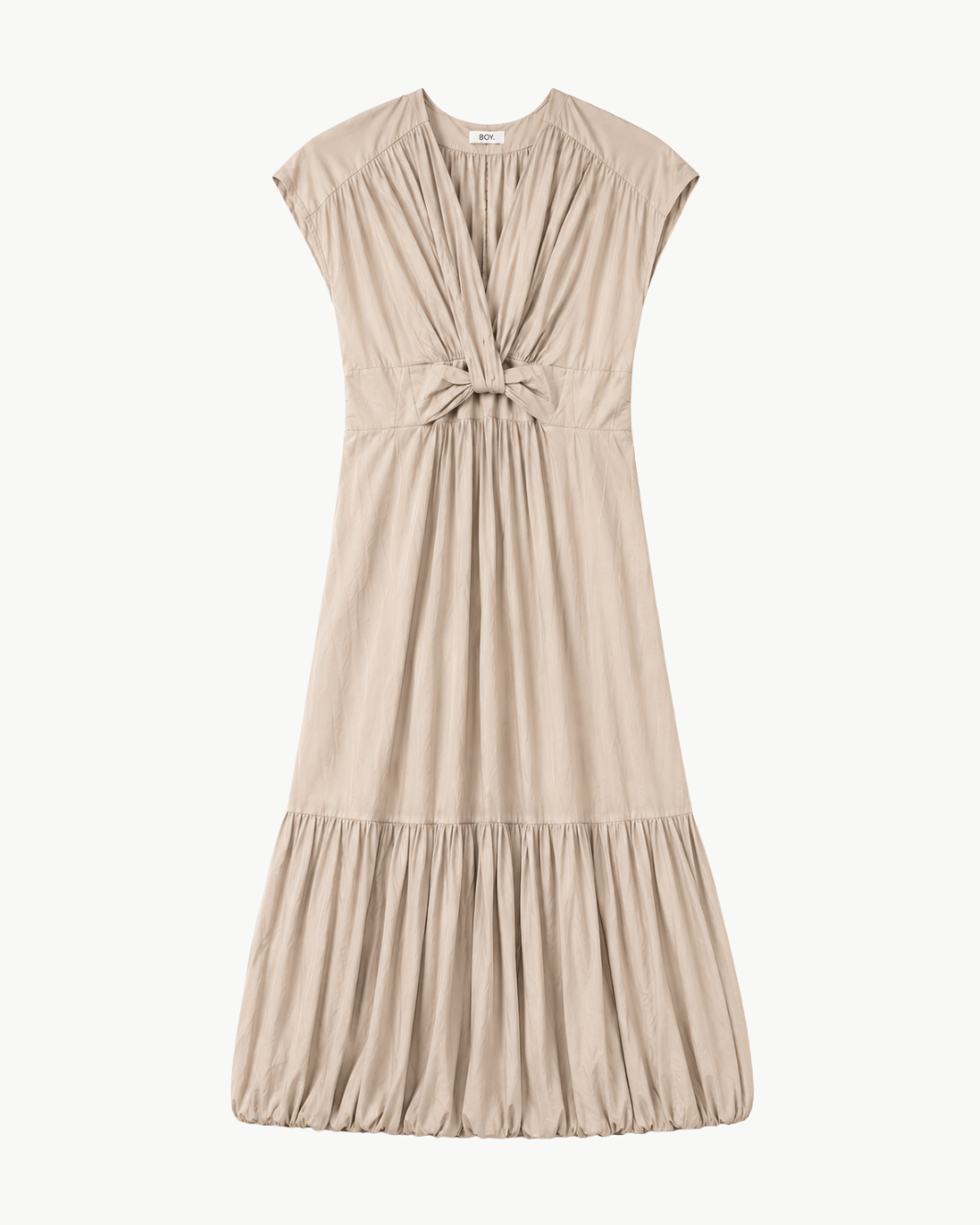 Go Crinkle Cut Twist Dress