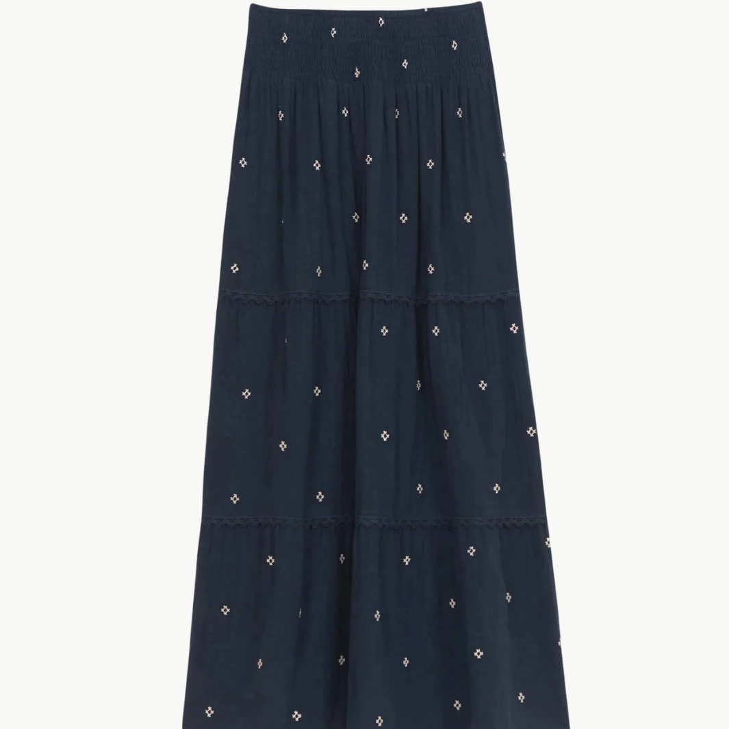 Mabe Lucca Maxi Skirt at Romi Boutique