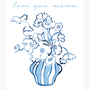 Abigail Jayne Design Love You Mama Greeting Card at Romi Boutique