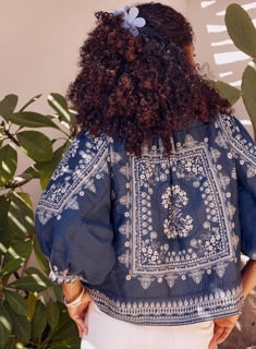 EDEN JACKET IN INDIGO